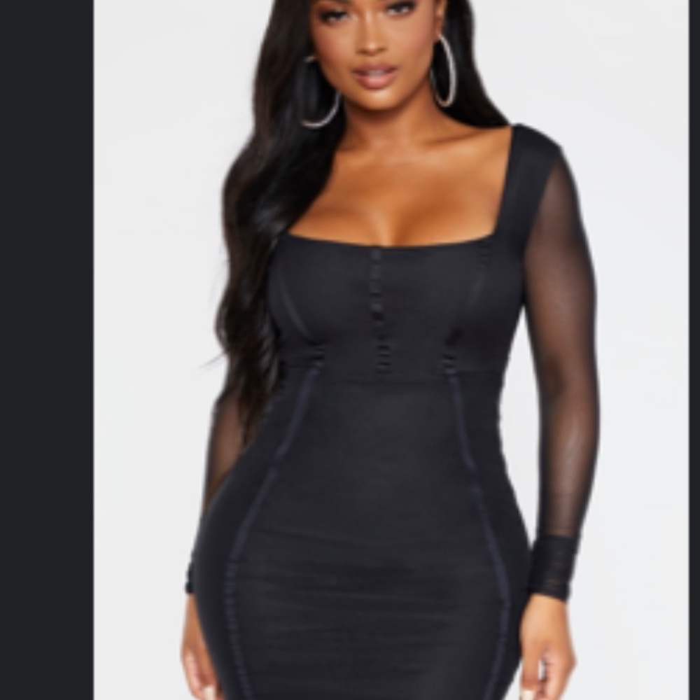 Black Pretty Little Thing Dress 🖤